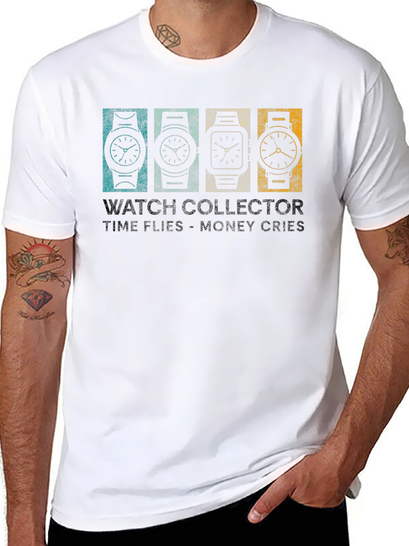 Watch Collector T-Shirt - Time Flies