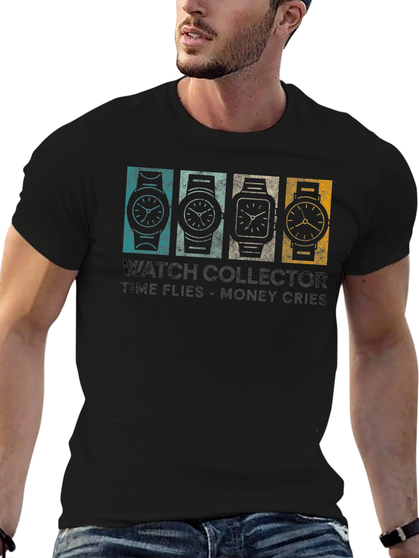 Watch Collector T-Shirt - Time Flies