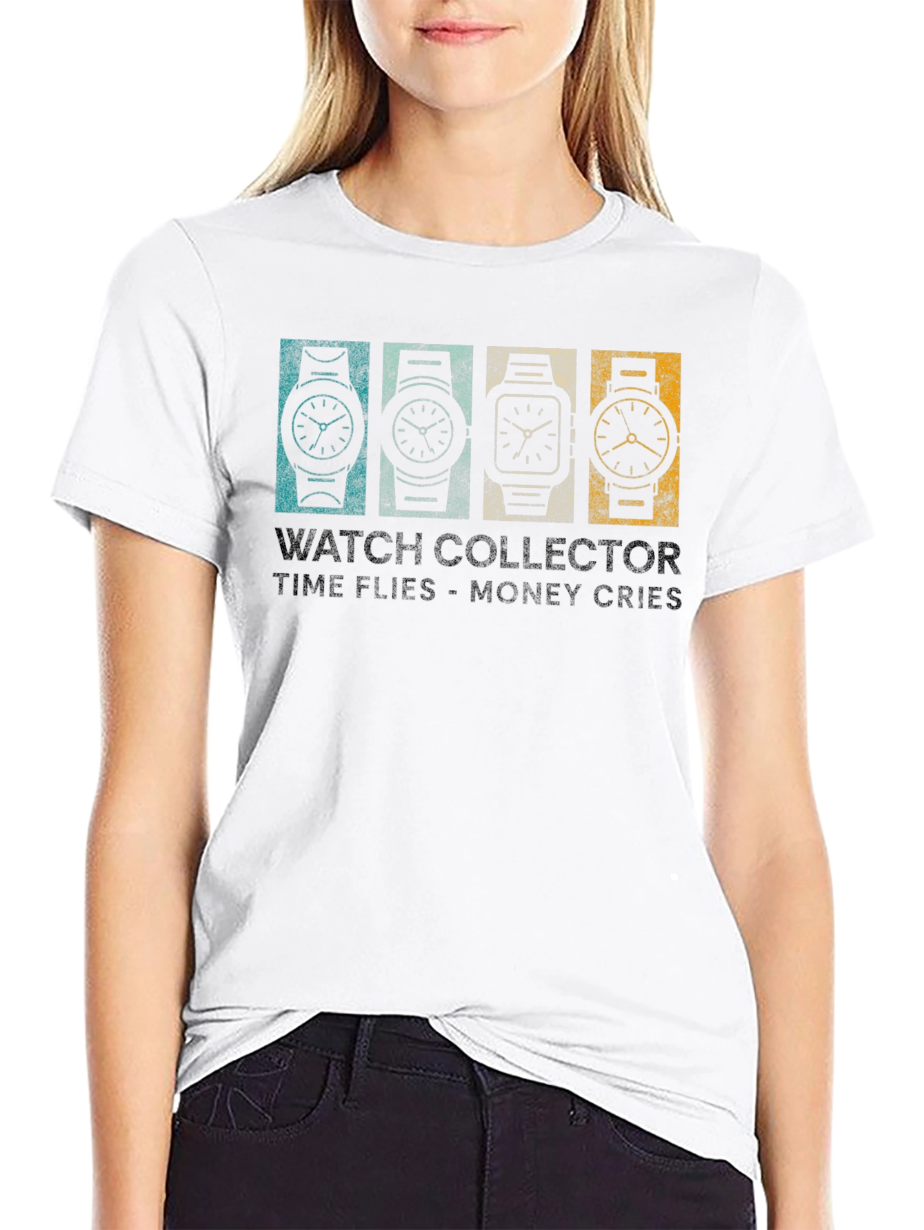Watch Collector T-Shirt - Time Flies