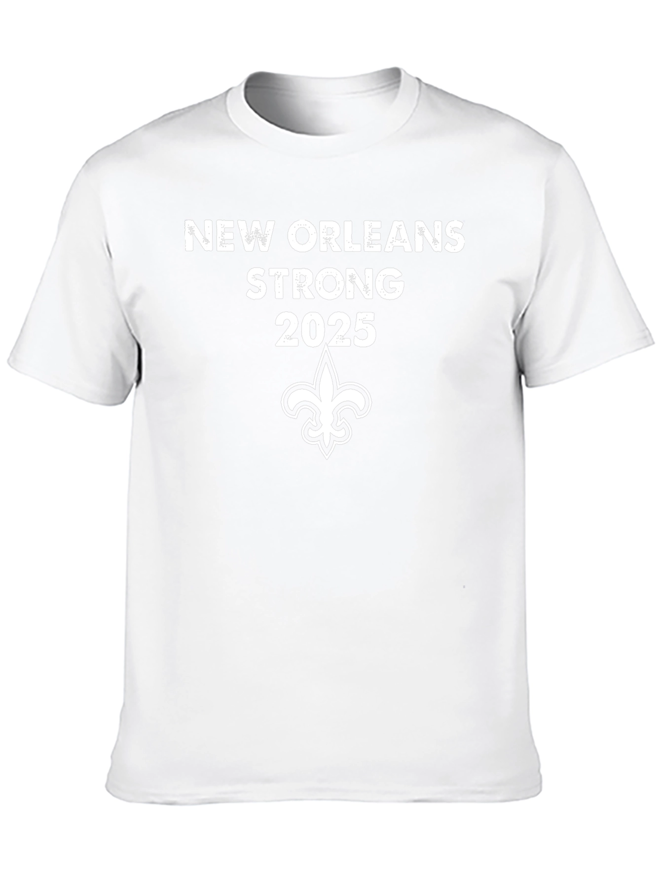 New Orleans Strong 2025 Black T-Shirt