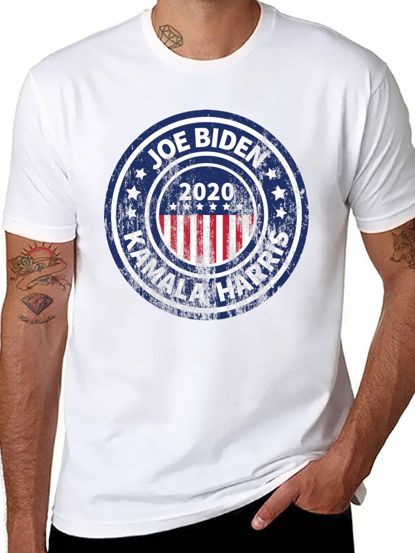 Biden Harris 2020 T-Shirt - Patriotic Election Tee