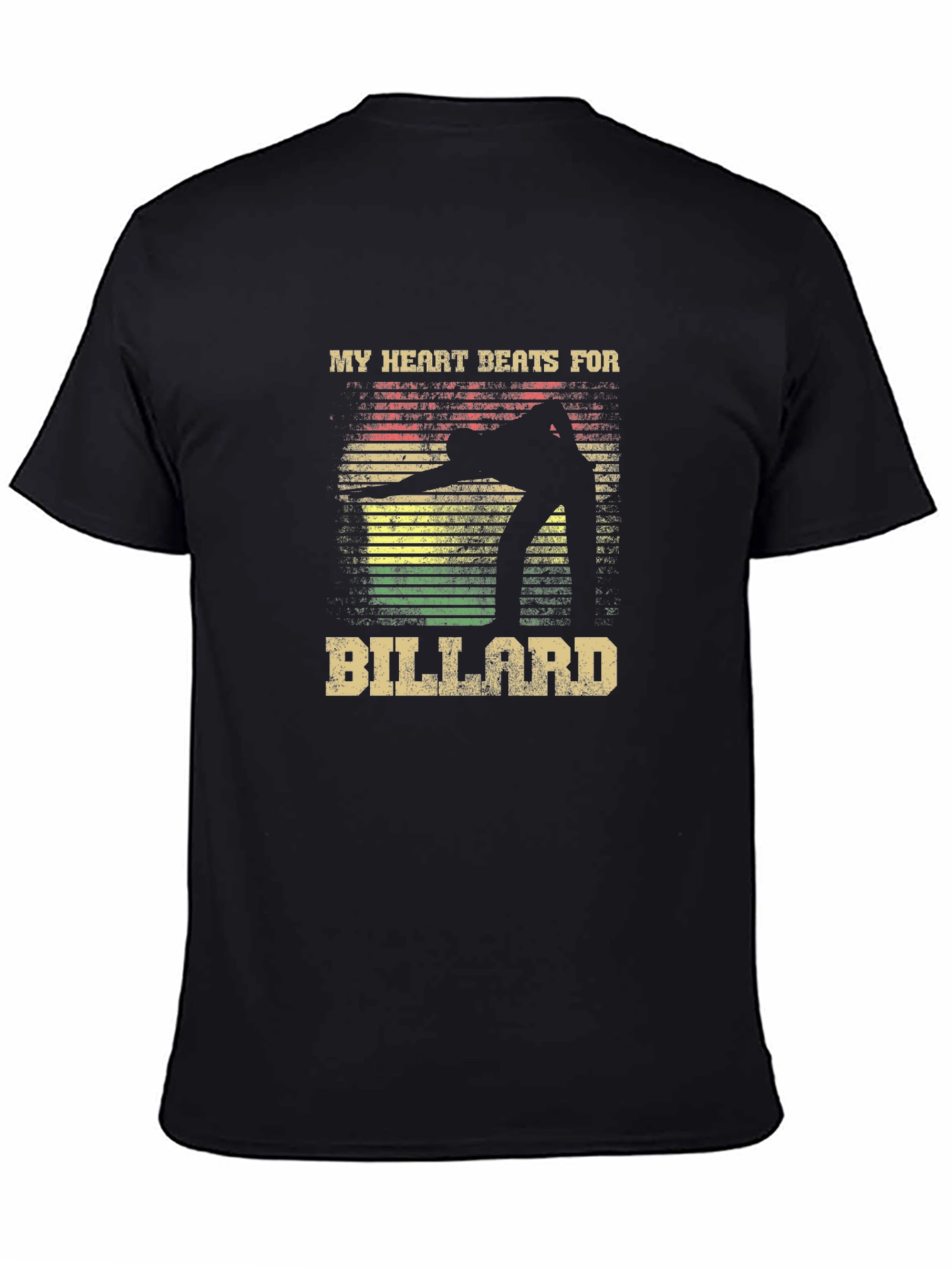 My Heart Beats For Billard Graphic Tee
