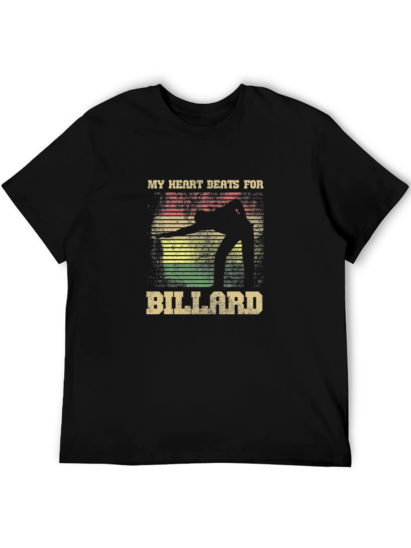 My Heart Beats For Billard Graphic Tee