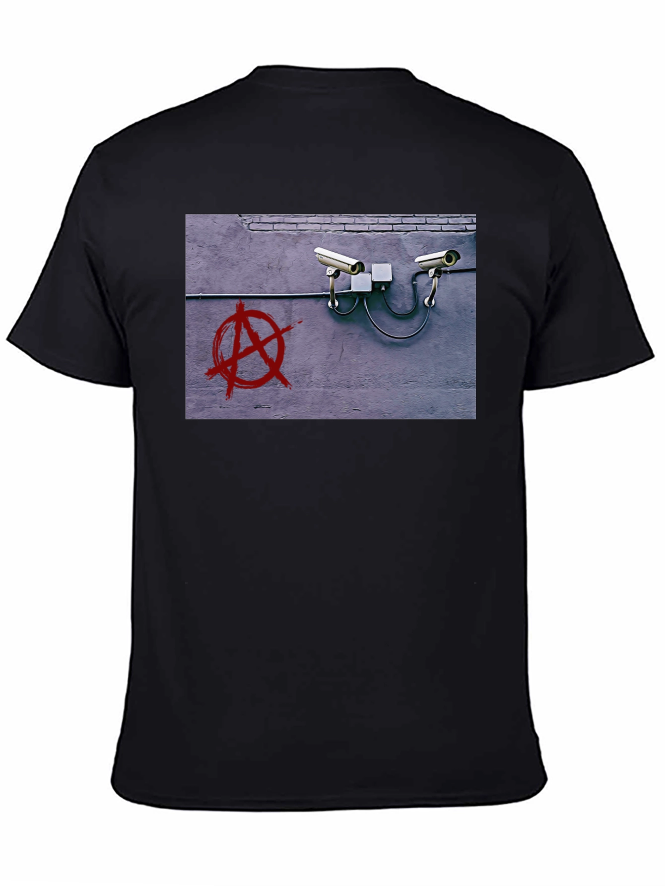 Anarchy Surveillance Tee - Street Style