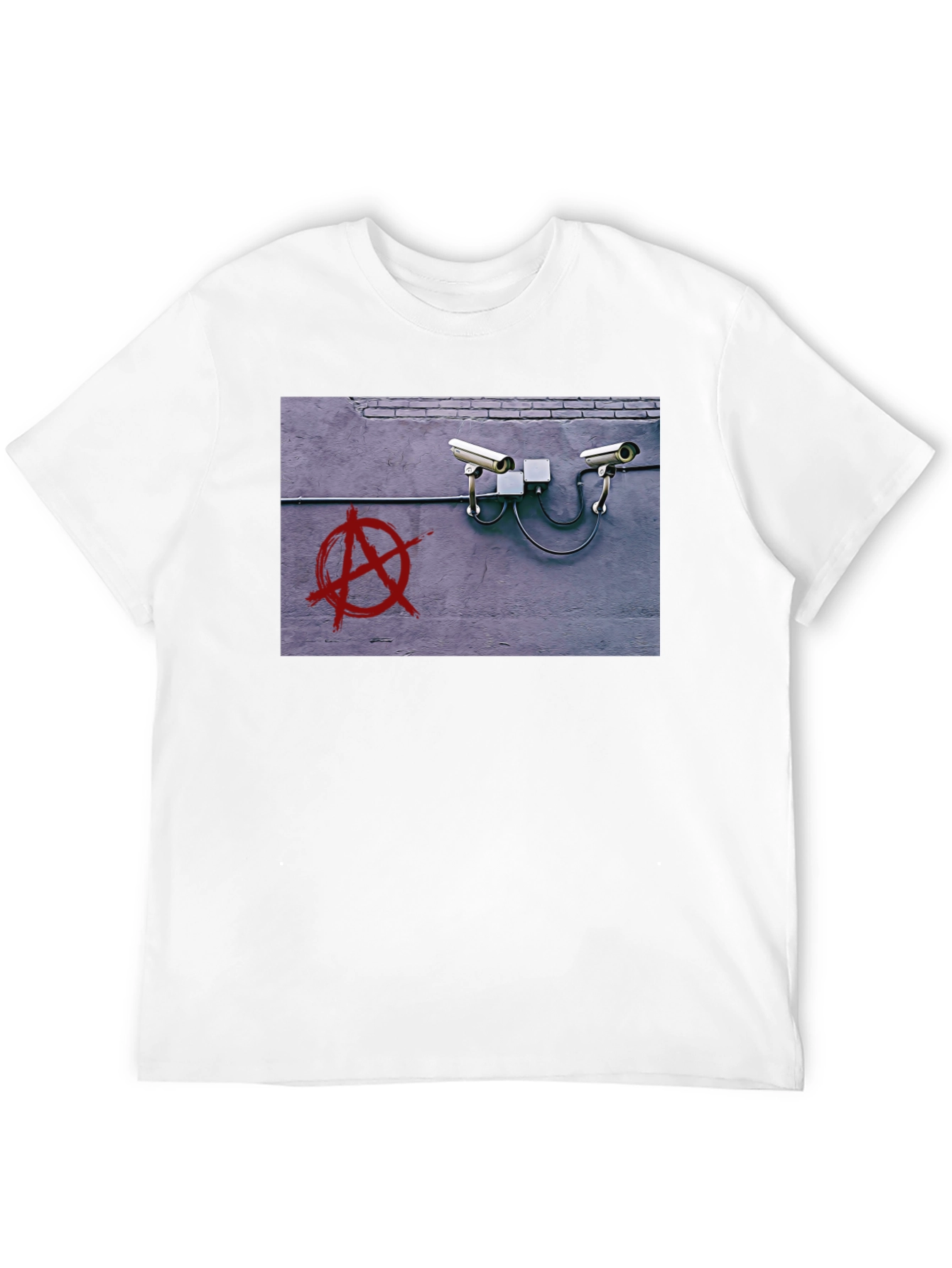 Anarchy Surveillance Tee - Street Style