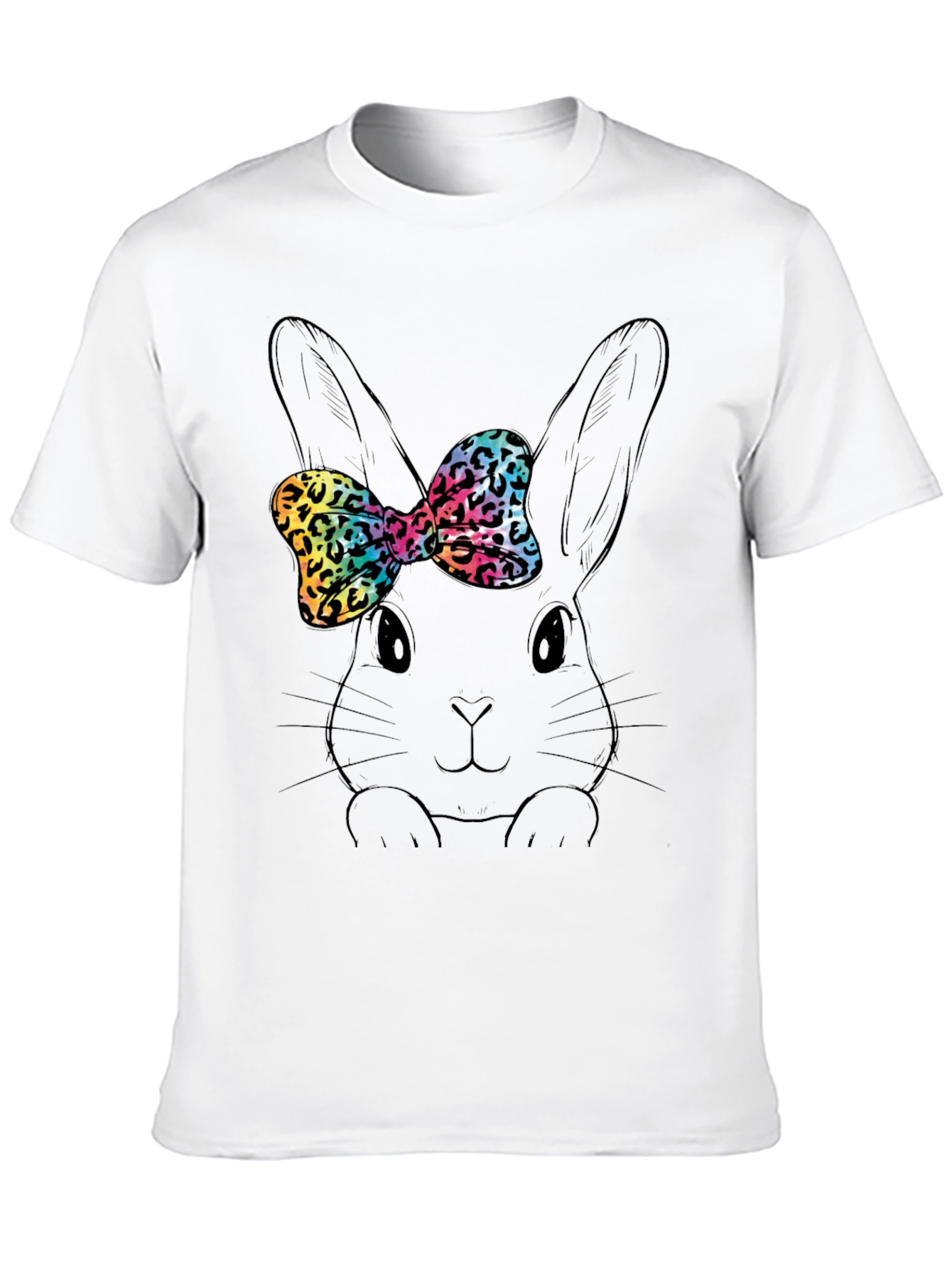 Bunny Bow T-Shirt - Fun Easter Style
