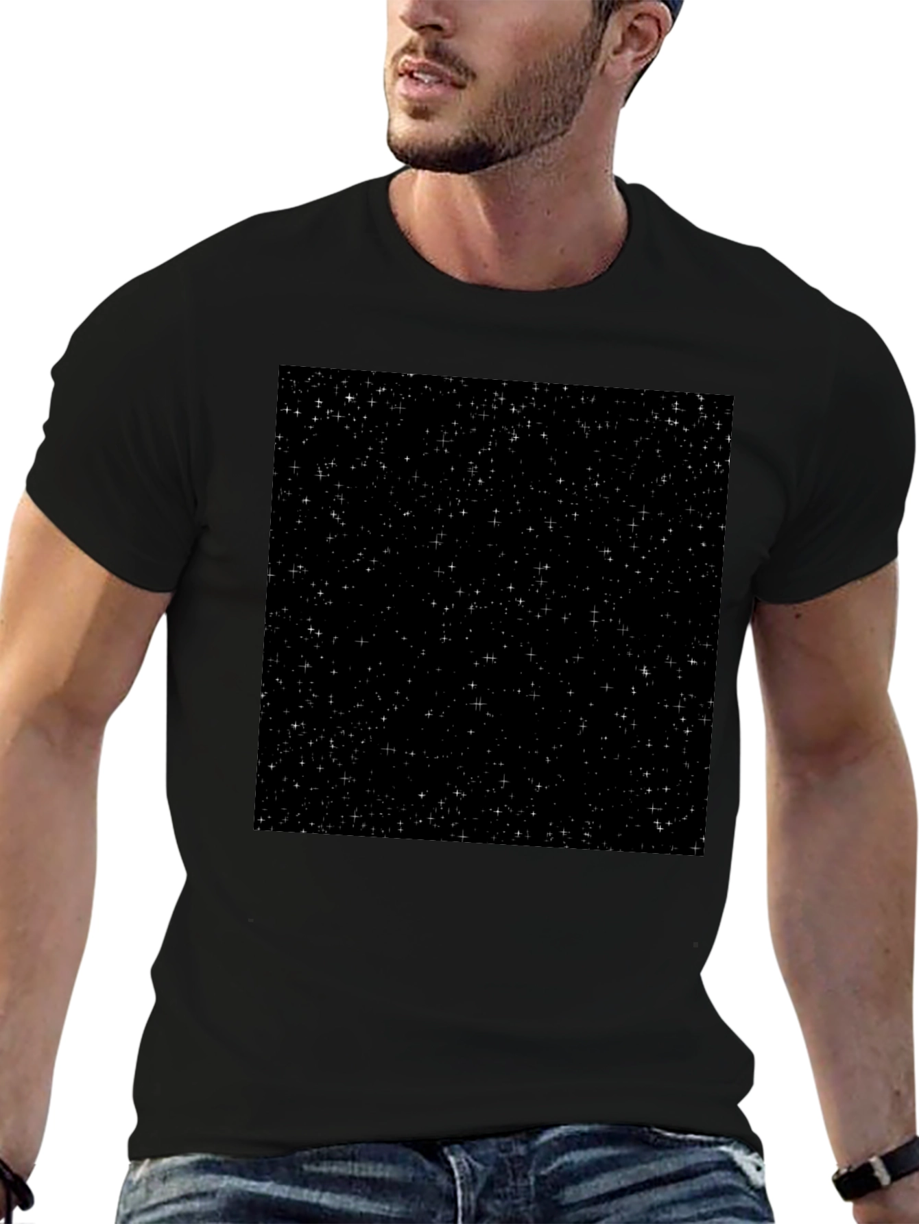 Starry Night Black T-Shirt