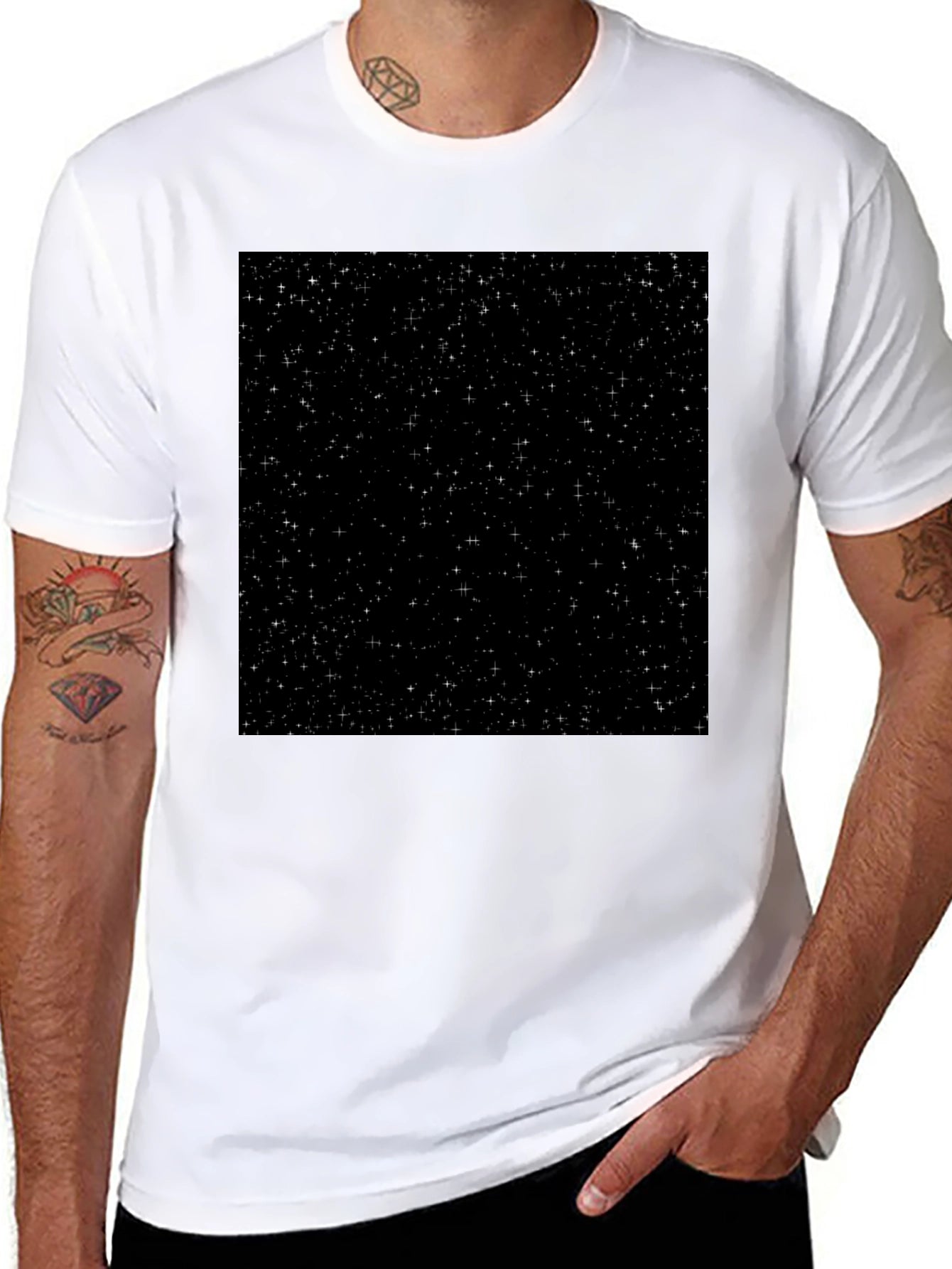 Starry Night Black T-Shirt