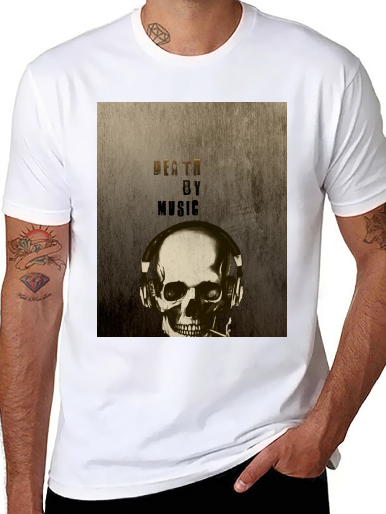 Death by Music Graphic T-Shirt