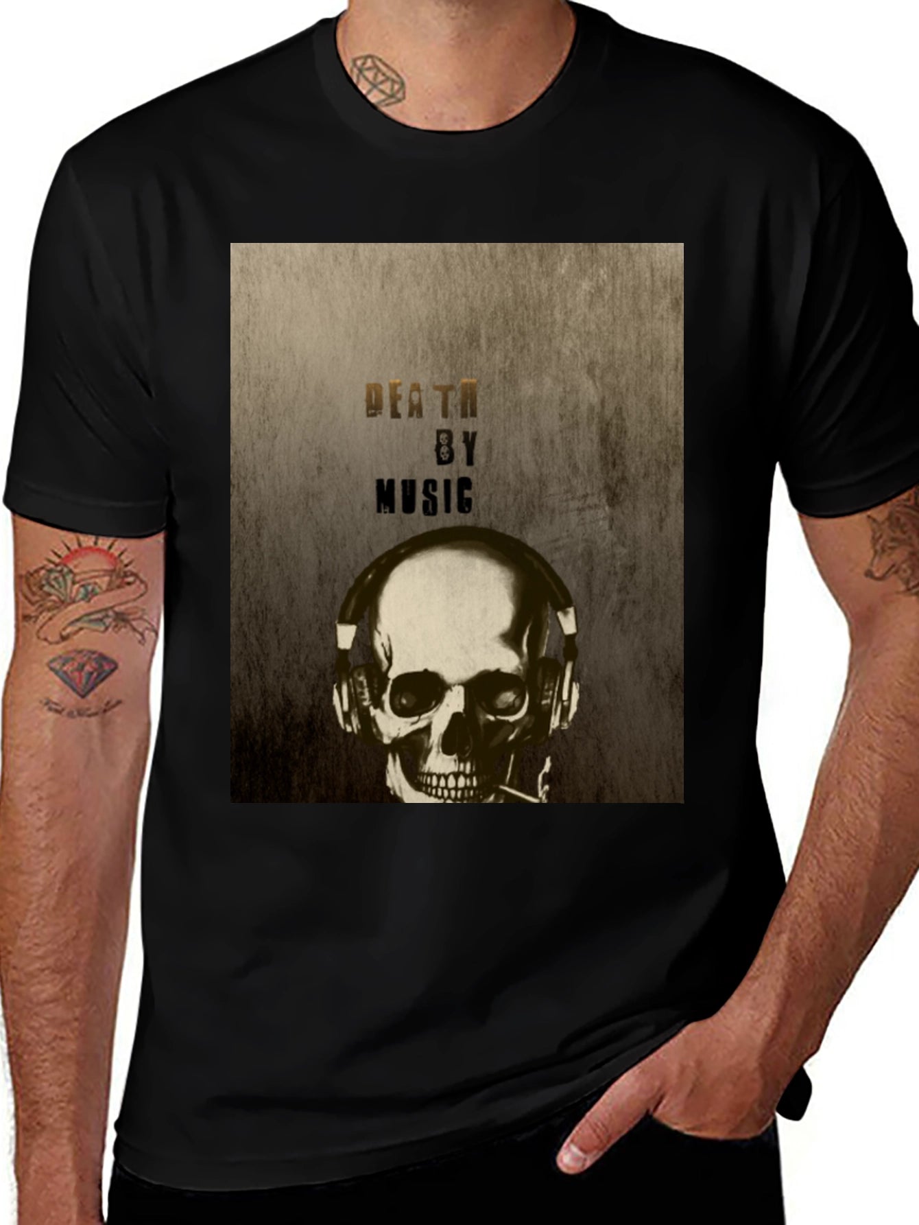 Death by Music Graphic T-Shirt