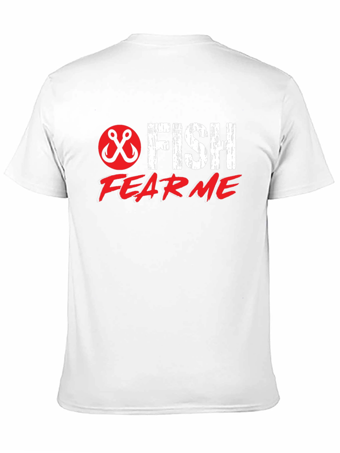 Fish Fear Me Black Graphic Tee