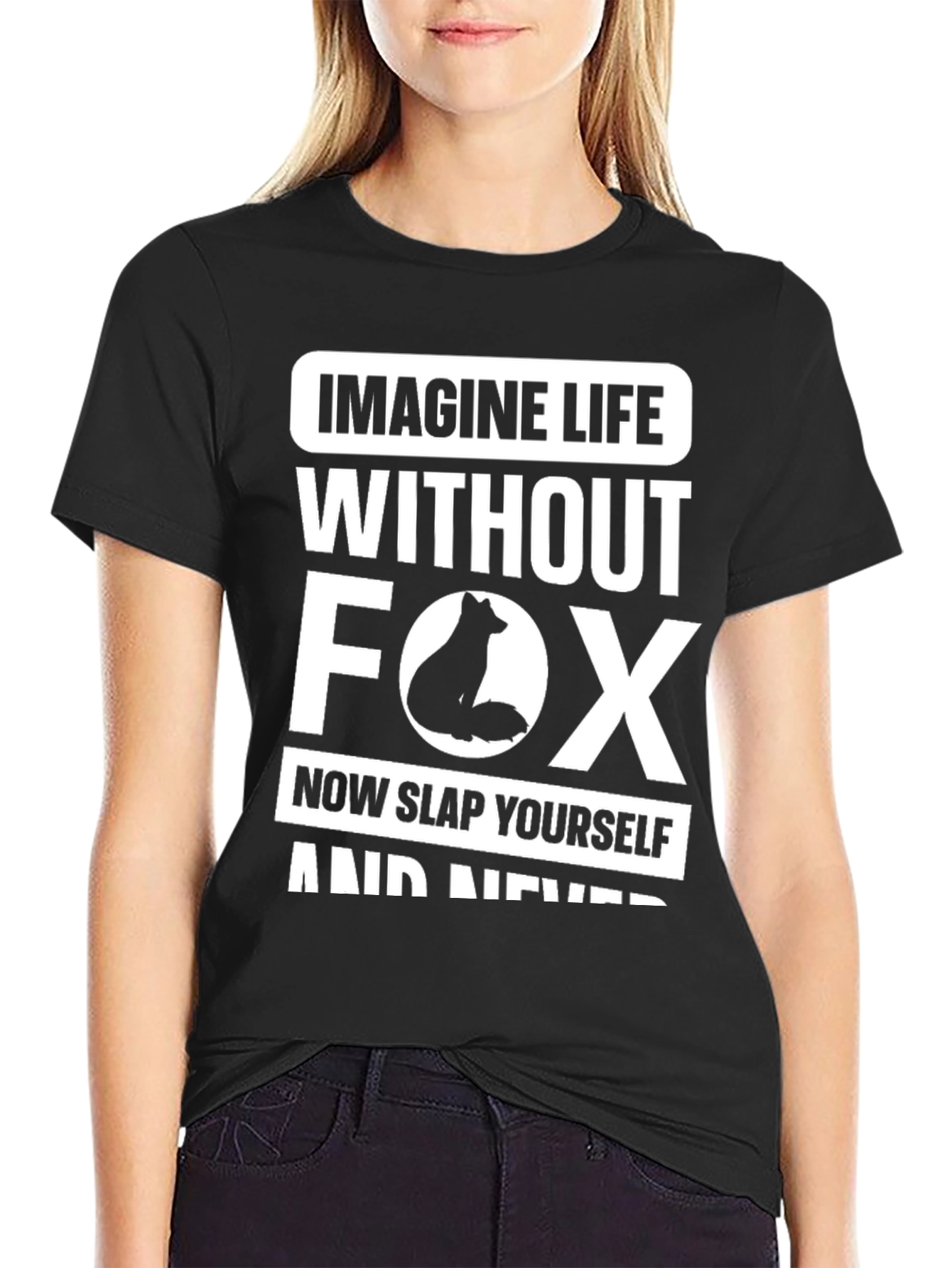 Imagine Life Without Fox Graphic Tee