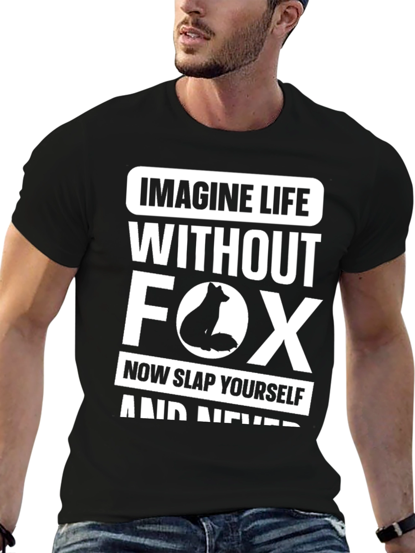 Imagine Life Without Fox Graphic Tee