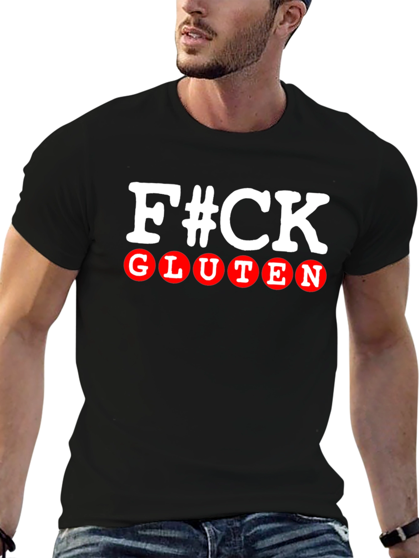 F#CK Gluten Graphic Novelty T-Shirt