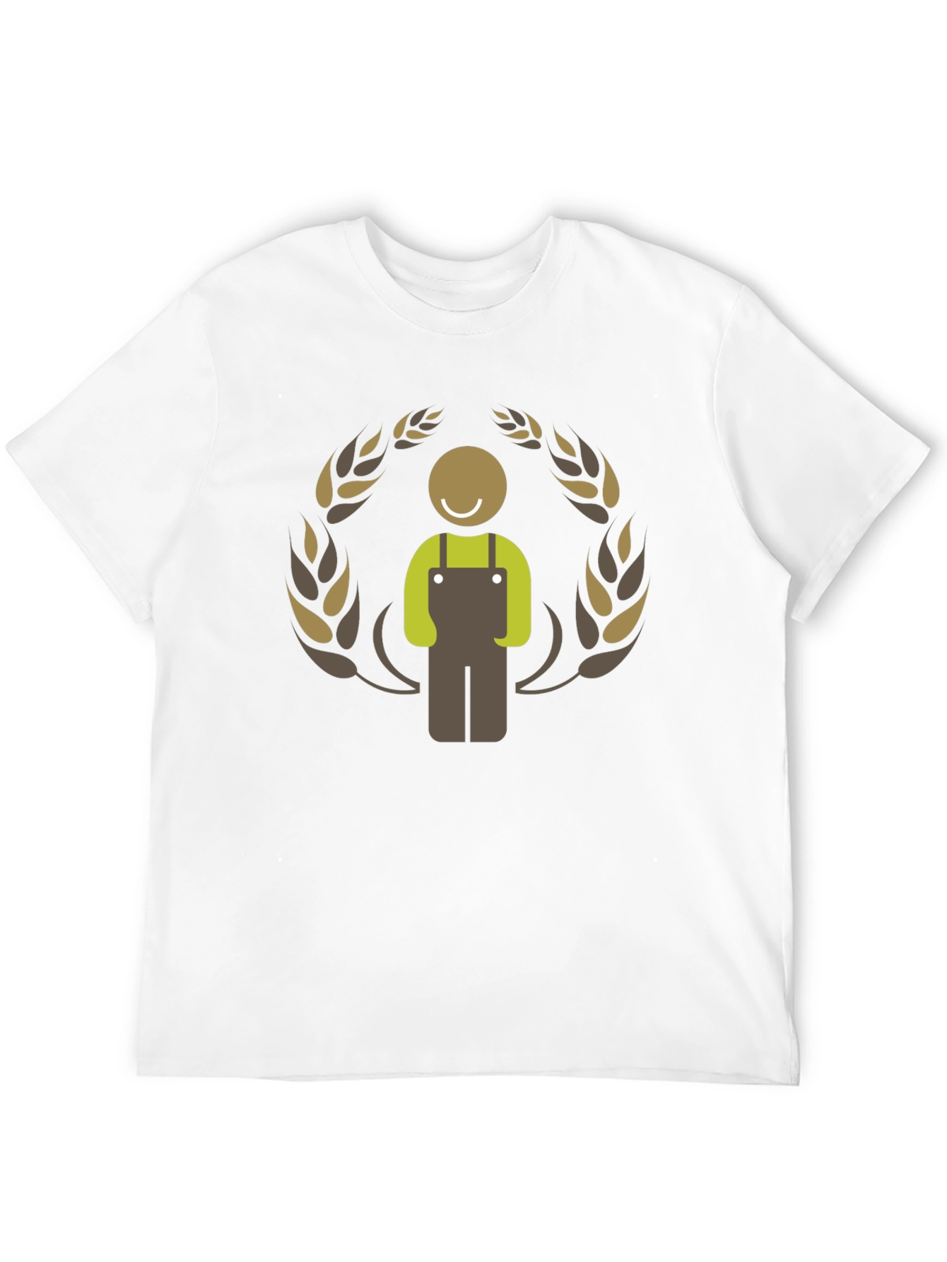 Farmer Graphic Black T-Shirt