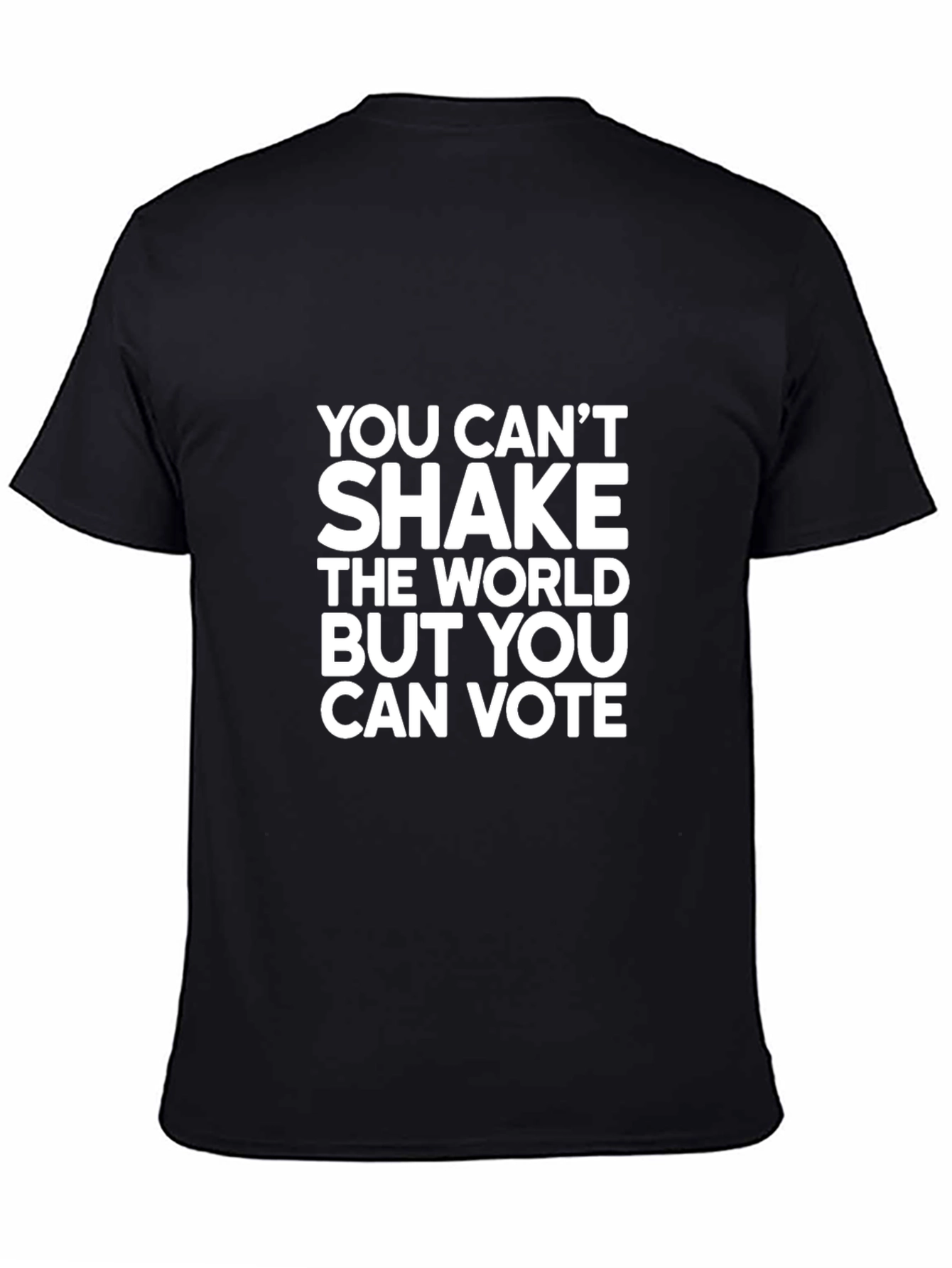 You Can Vote Graphic Tee - Black