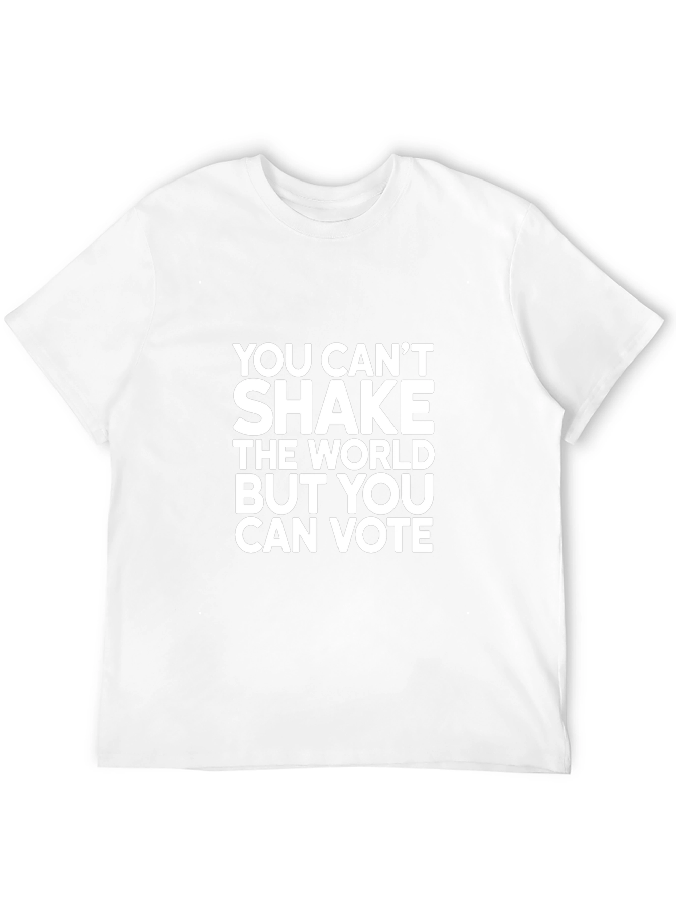 You Can Vote Graphic Tee - Black