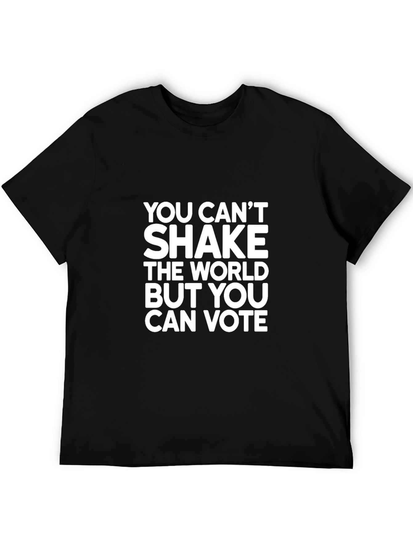 You Can Vote Graphic Tee - Black