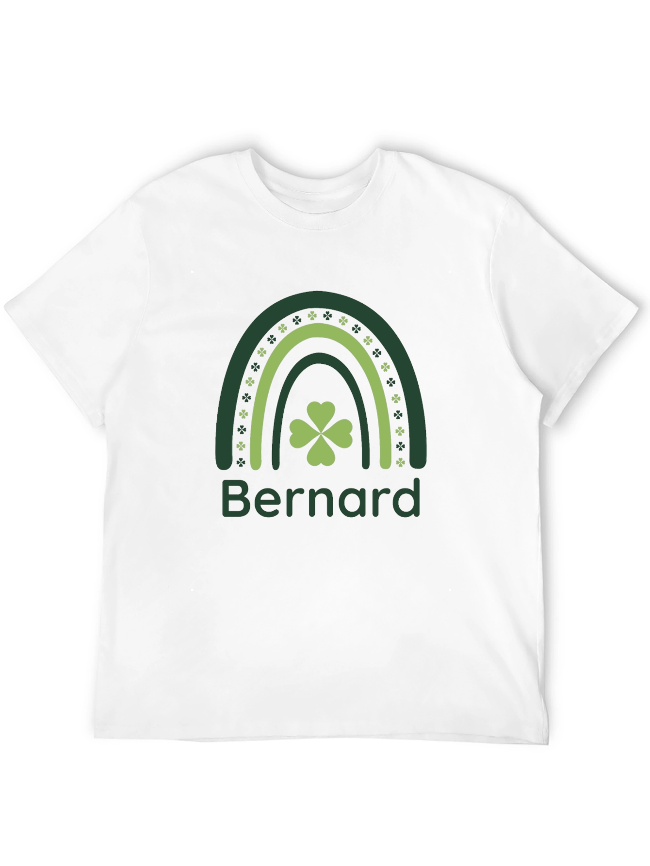 Bernard St. Patricks Day Rainbow T-Shirt