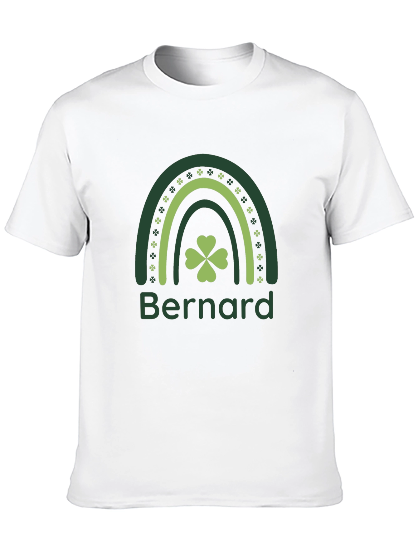 Bernard St. Patricks Day Rainbow T-Shirt