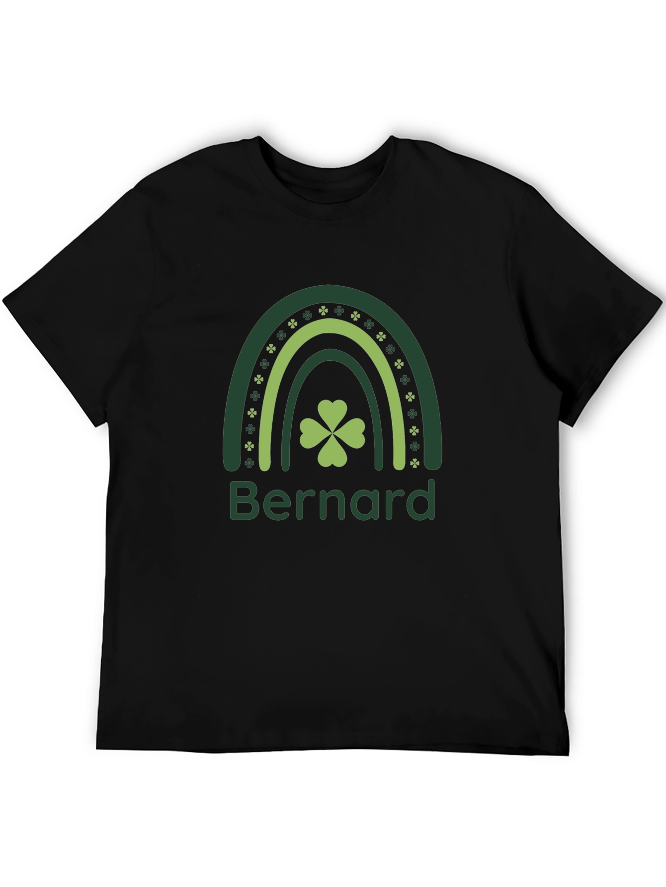 Bernard St. Patricks Day Rainbow T-Shirt