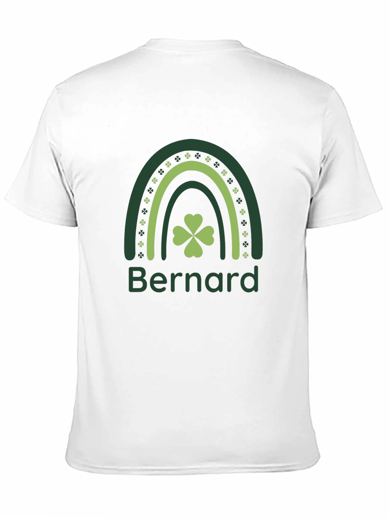 Bernard St. Patricks Day Rainbow T-Shirt