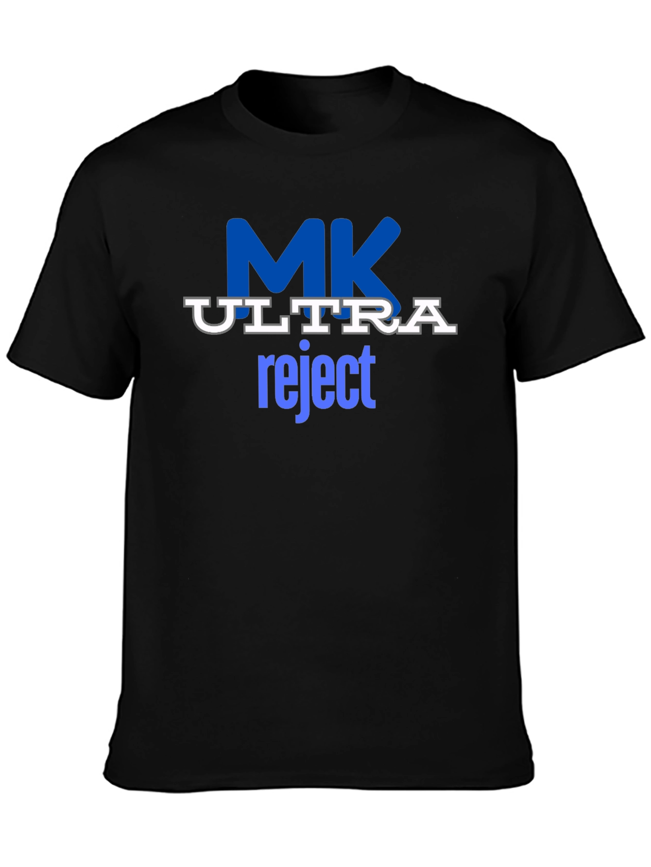 MK Ultra Reject Black Graphic Tee