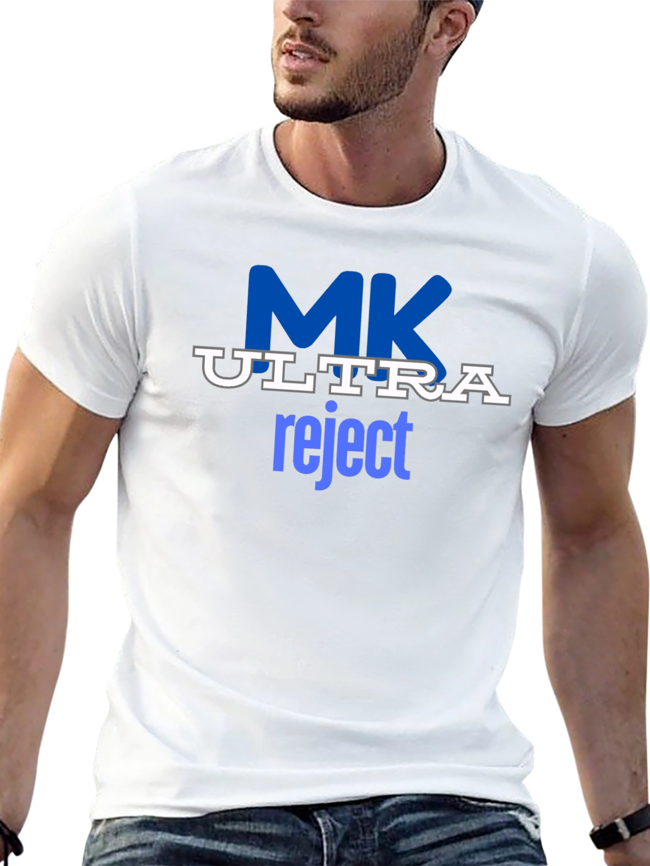 MK Ultra Reject Black Graphic Tee