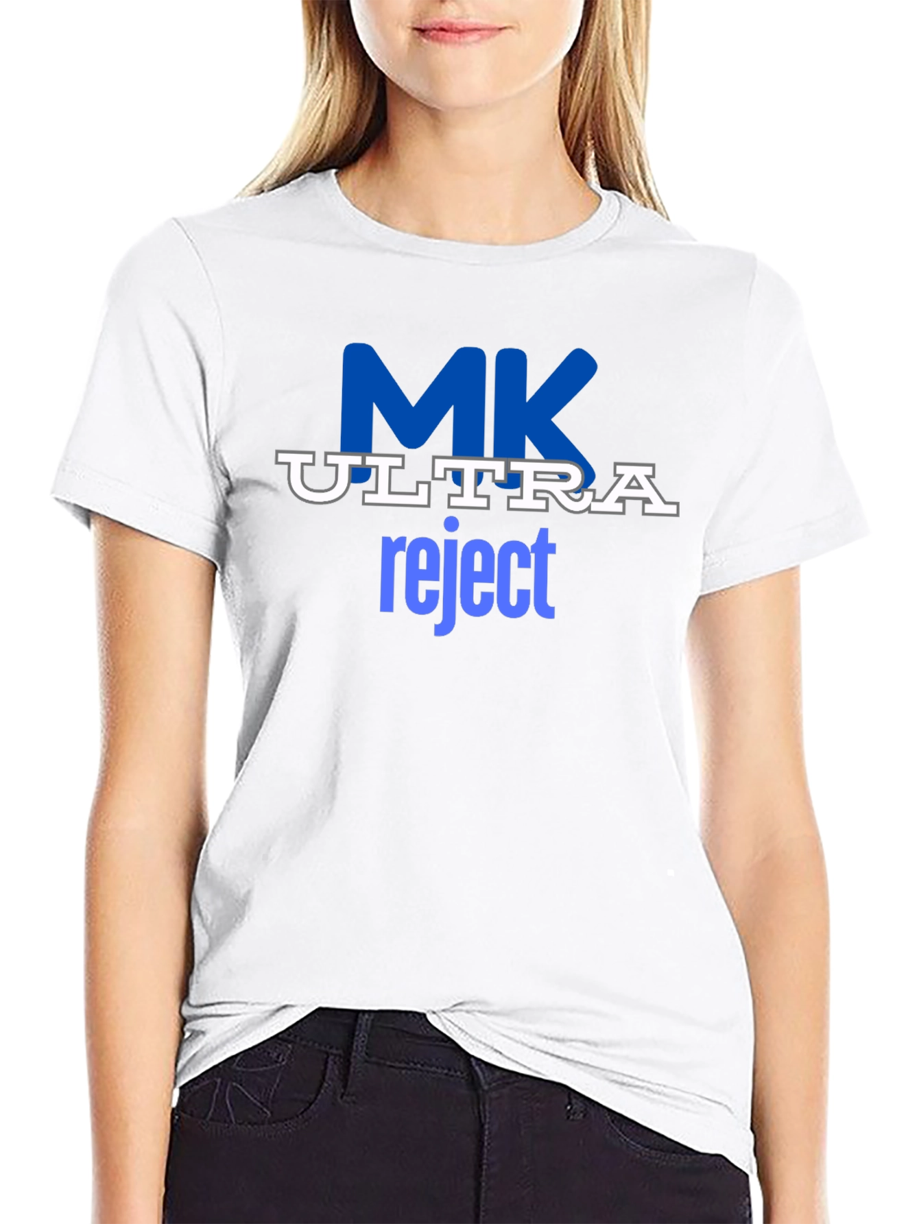MK Ultra Reject Black Graphic Tee