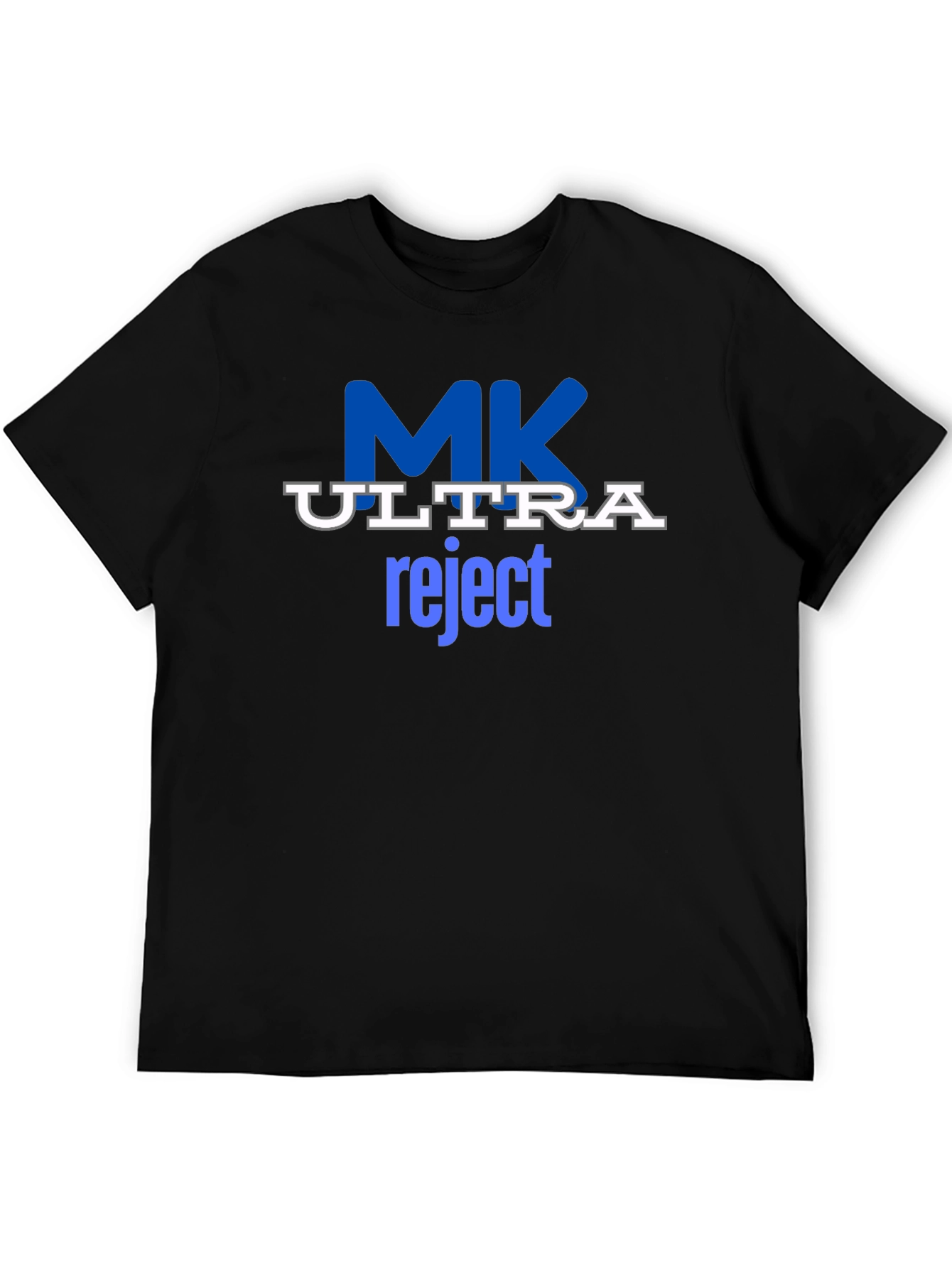 MK Ultra Reject Black Graphic Tee