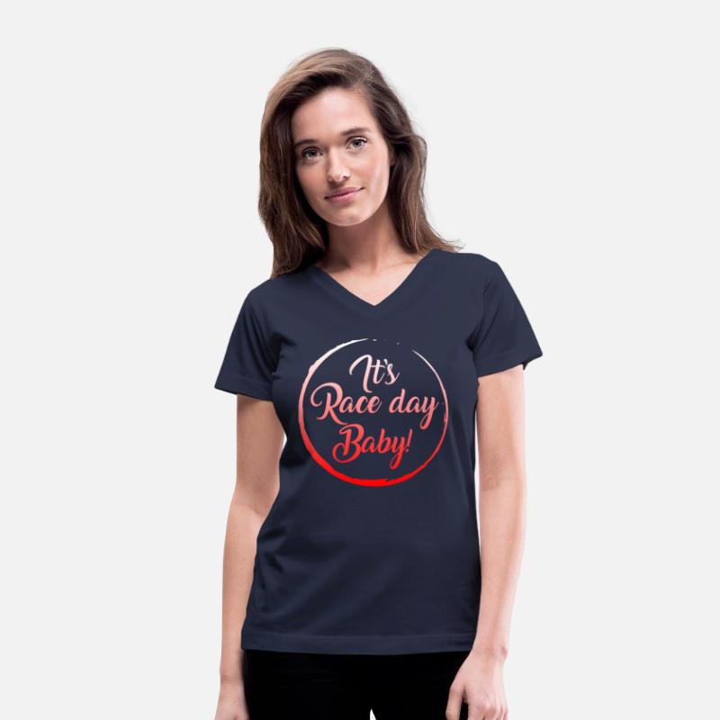 Racing Shirt, It's Race Day Baby Tee, Racing