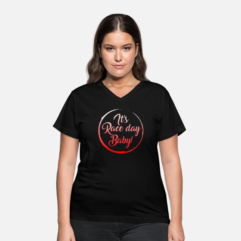 Racing Shirt, It's Race Day Baby Tee, Racing