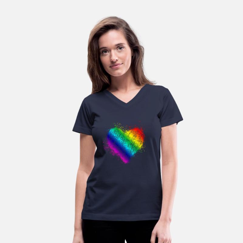 Rainbow Heart Vintage <3