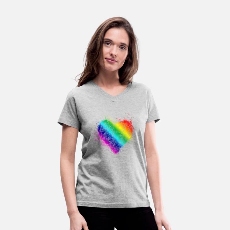 Rainbow Heart Vintage <3