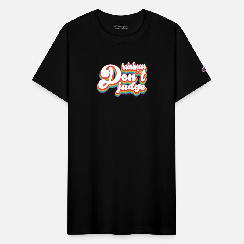 Rainbows Don't Judge - Pride Month LGBTQ