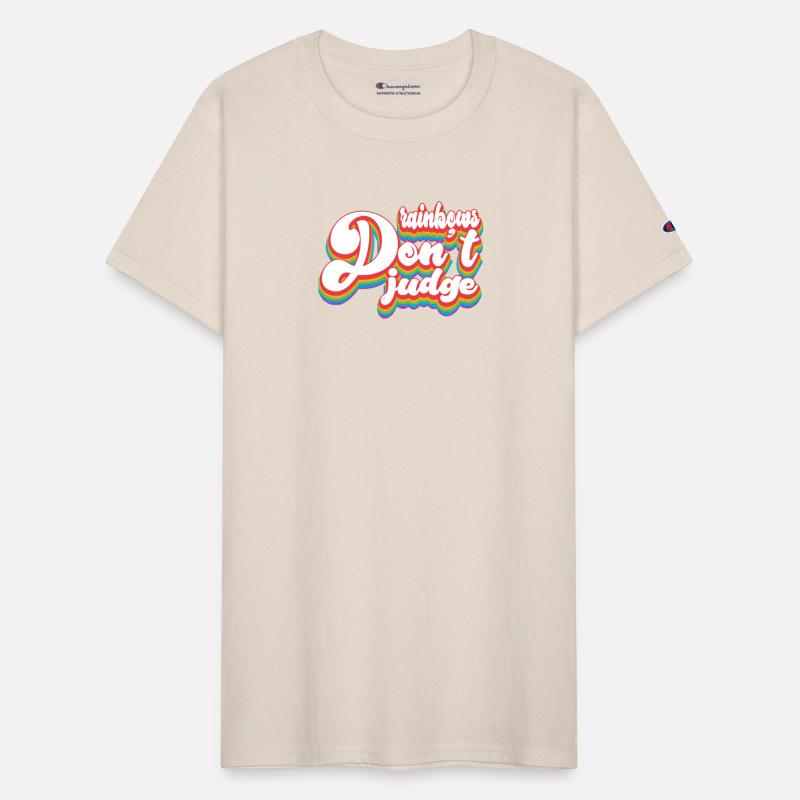 Rainbows Don't Judge - Pride Month LGBTQ