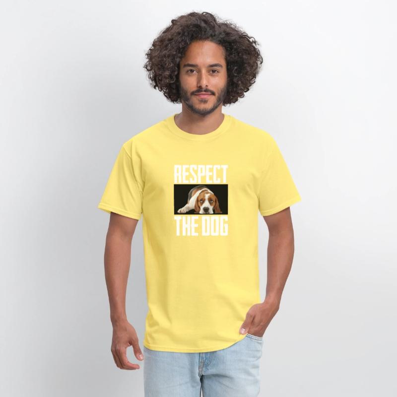 Respect The Dog Cute Puppy Photo Canine Lover Gift