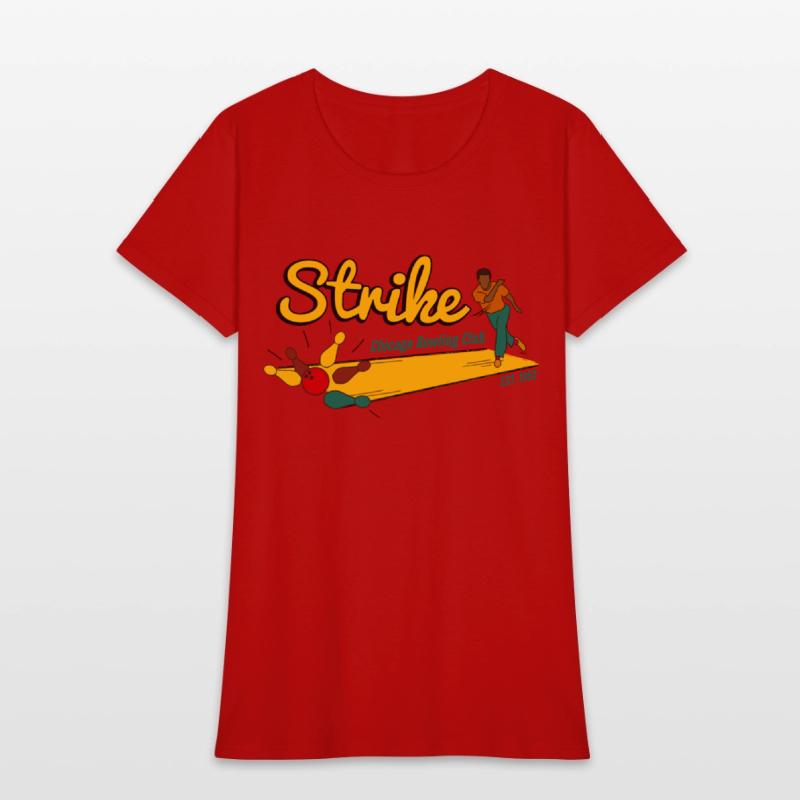 Retro Bowling Shirt Strike