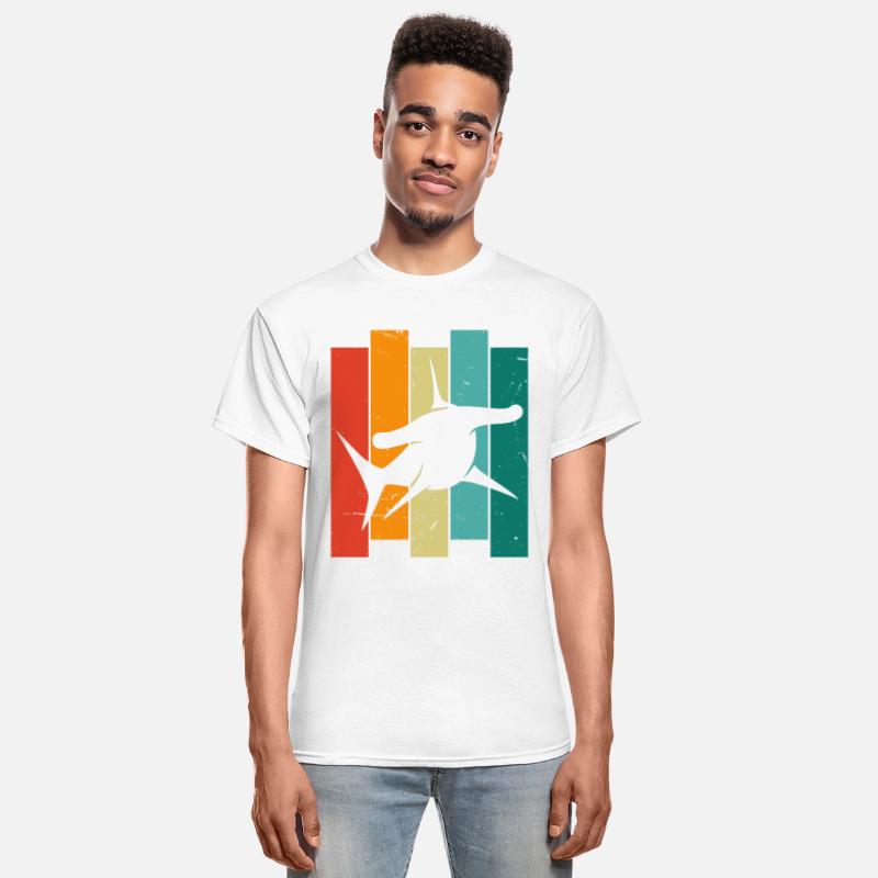 Retro Hammerhead Shark