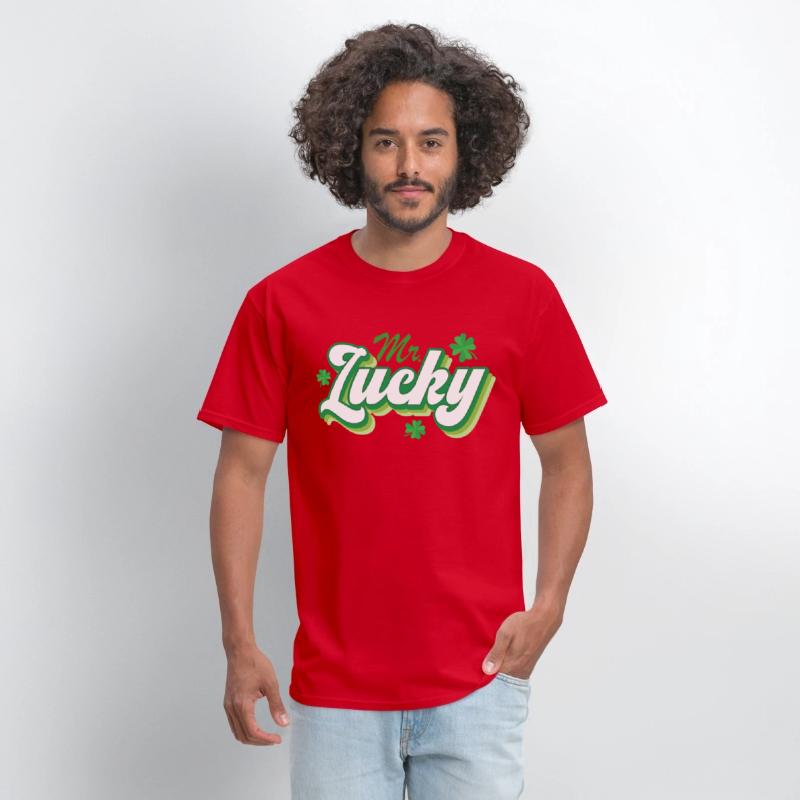 Retro Mr Lucky Clover Shamlock St. Patrick's Day