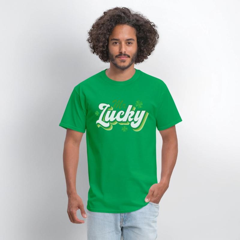 Retro Mr Lucky Clover Shamlock St. Patrick's Day