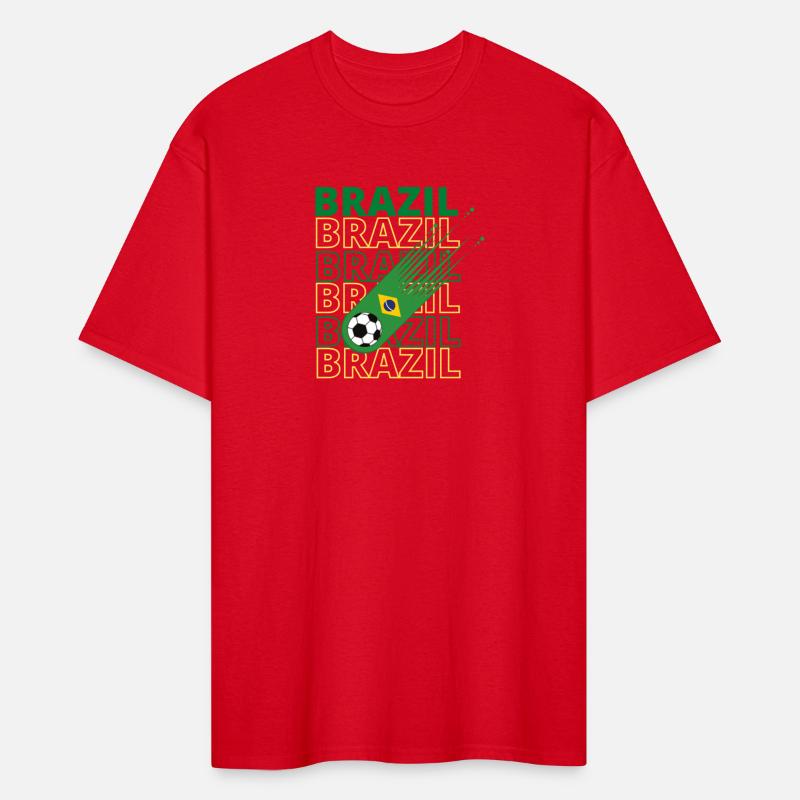 Retro World Brazil Soccer
