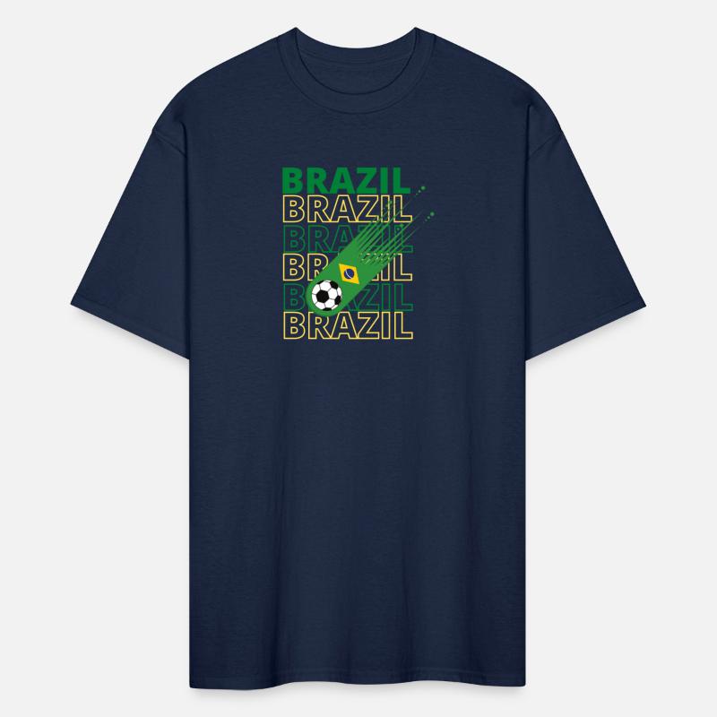 Retro World Brazil Soccer