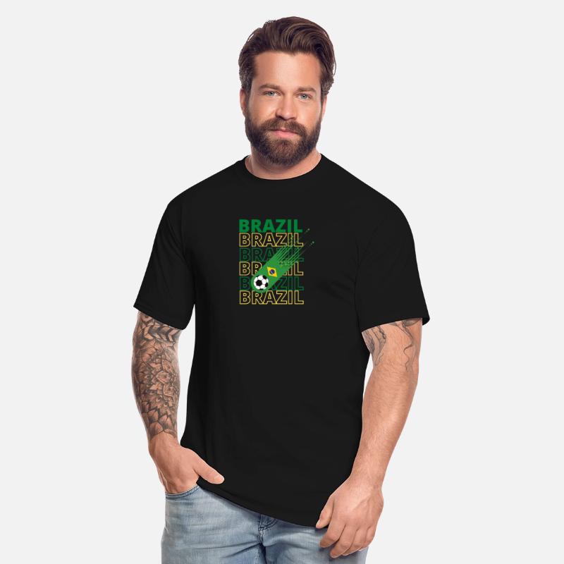 Retro World Brazil Soccer