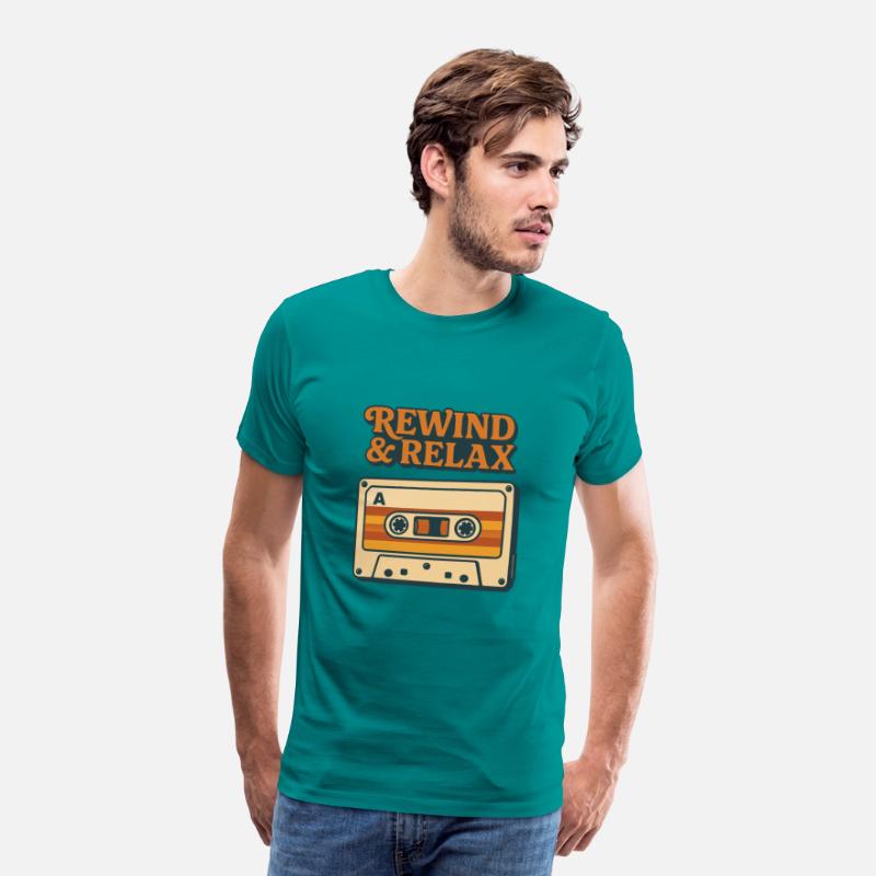 Rewind & Relax Retro Cassette Tape