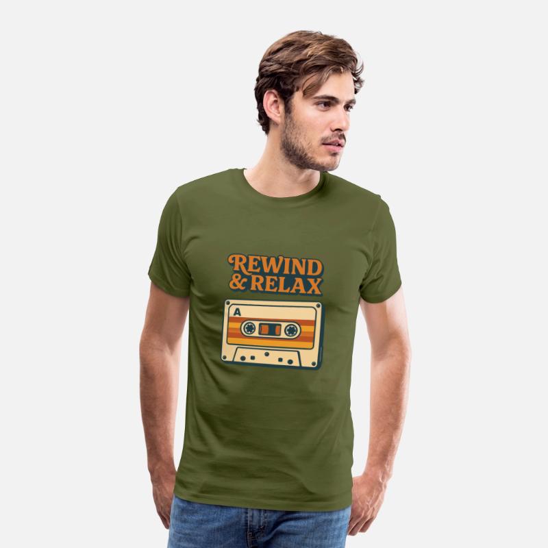Rewind & Relax Retro Cassette Tape