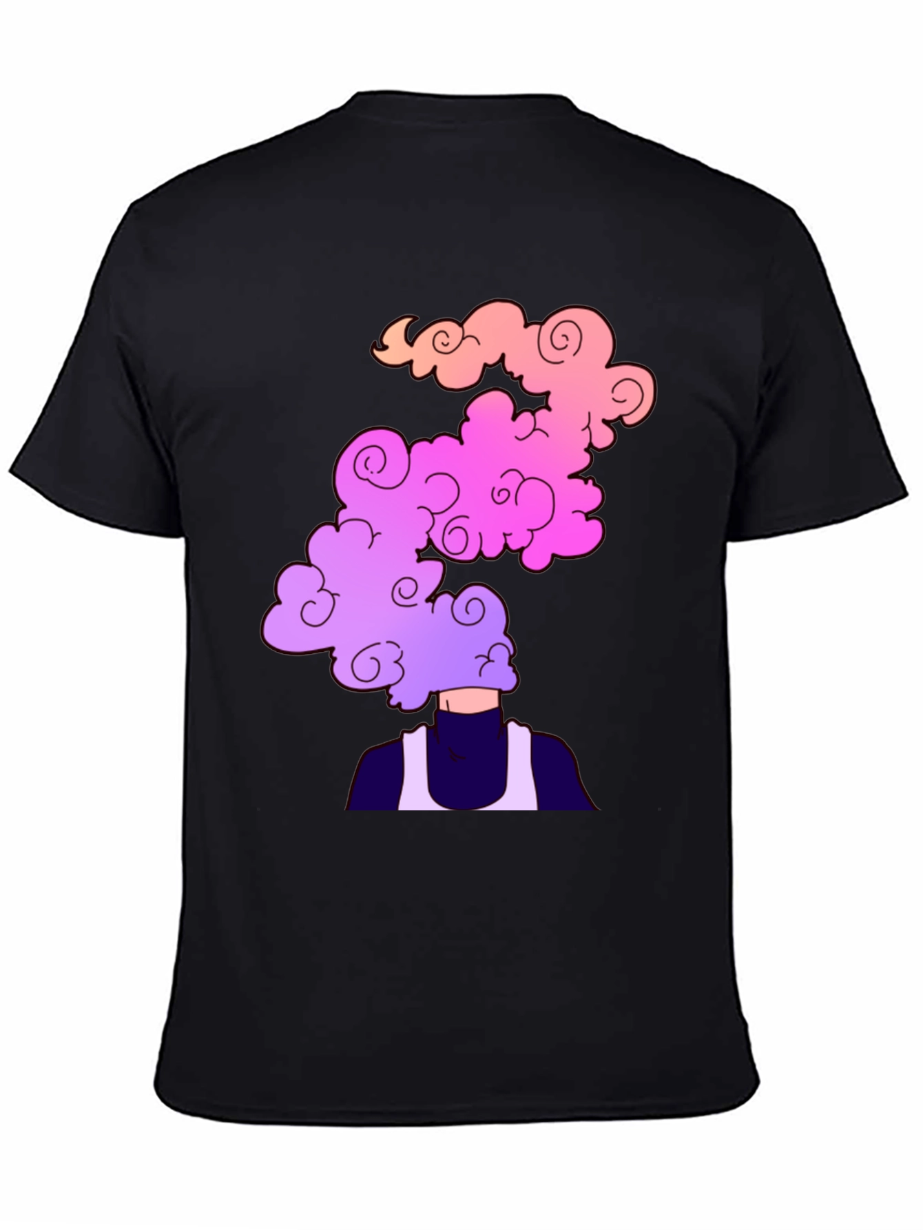 Cloud Head Graphic Tee - Stylish Mens T-Shirt