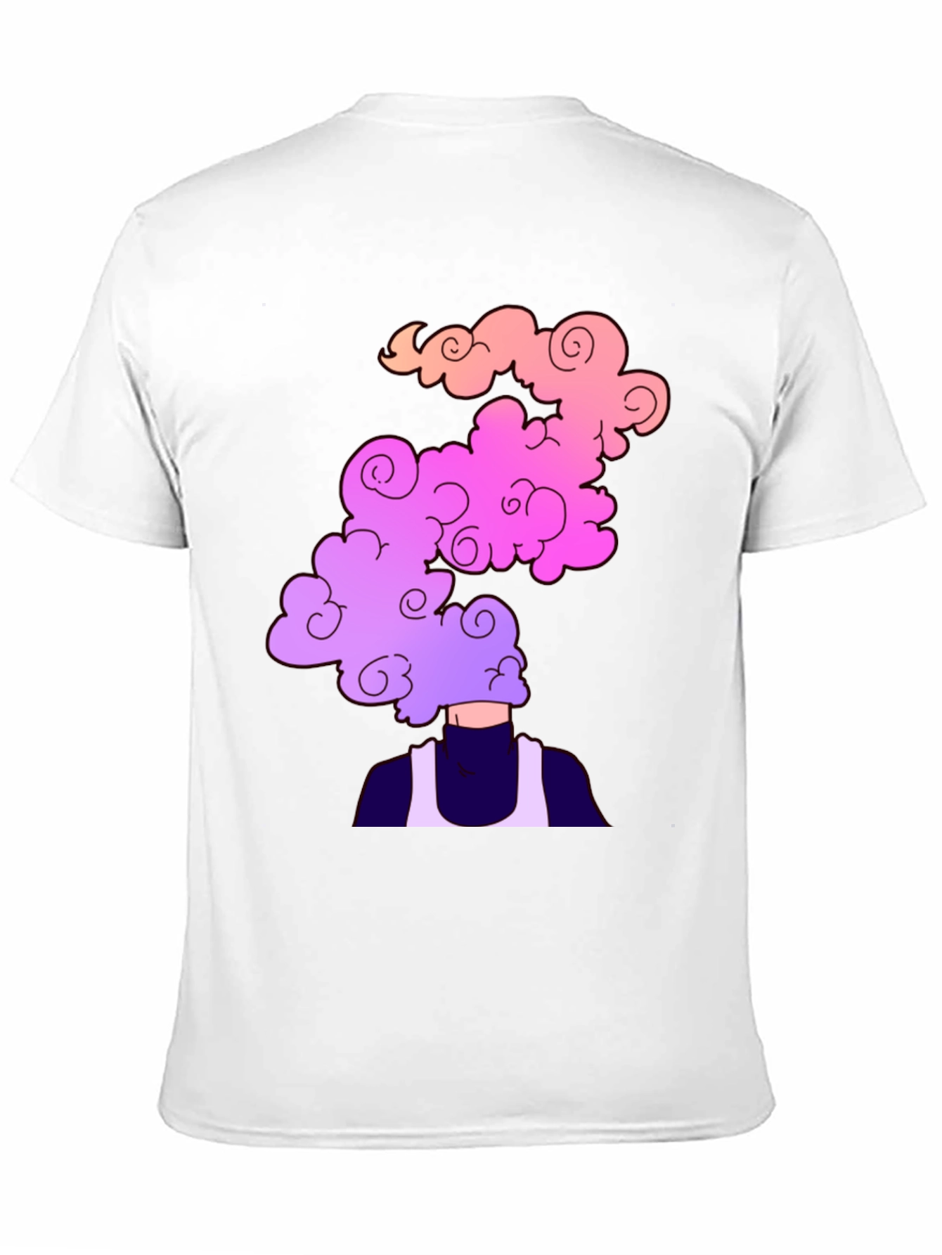Cloud Head Graphic Tee - Stylish Mens T-Shirt