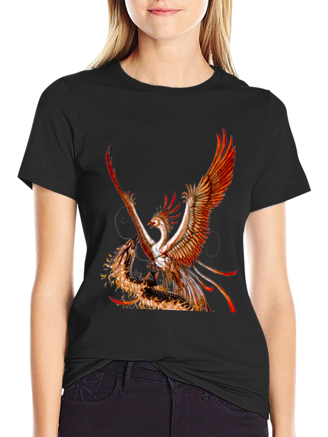 Phoenix & Dragon Graphic Tee