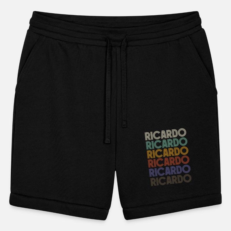 RICARDO First Name Retro Pattern Vintage Stylet